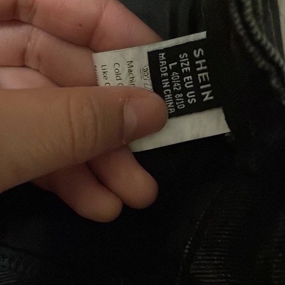 Baggy boyfriend Jeans, ( black), Size ( M), Color (black) - Picture 4 of 5